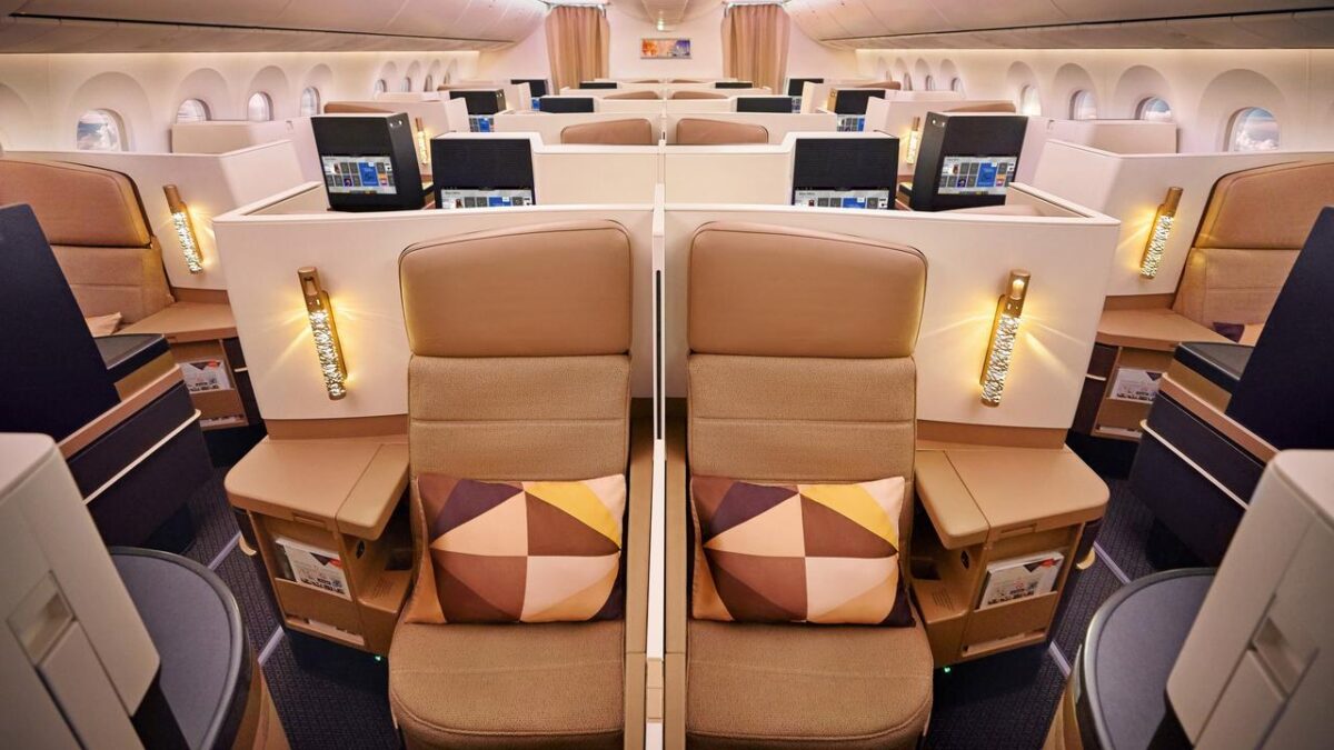 Etihad Business Class