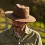 Flat Brim Cowboy Hat